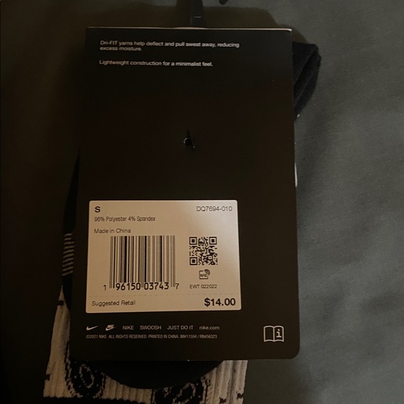 Adidas Black and Yellow Crew Socks - Picture 7 of 7